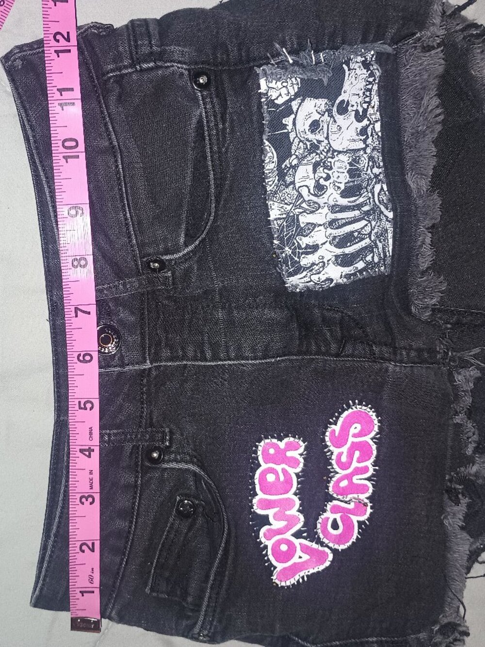 Punk mini skirt